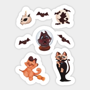 Meoween stickers 1 Sticker